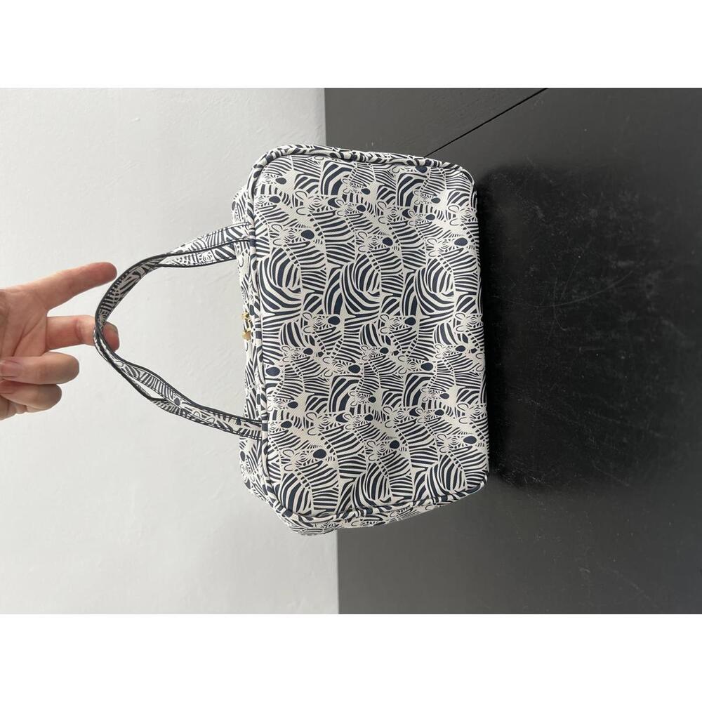 Dabney Lee Zebra Print‎ Cosmetic Bag
